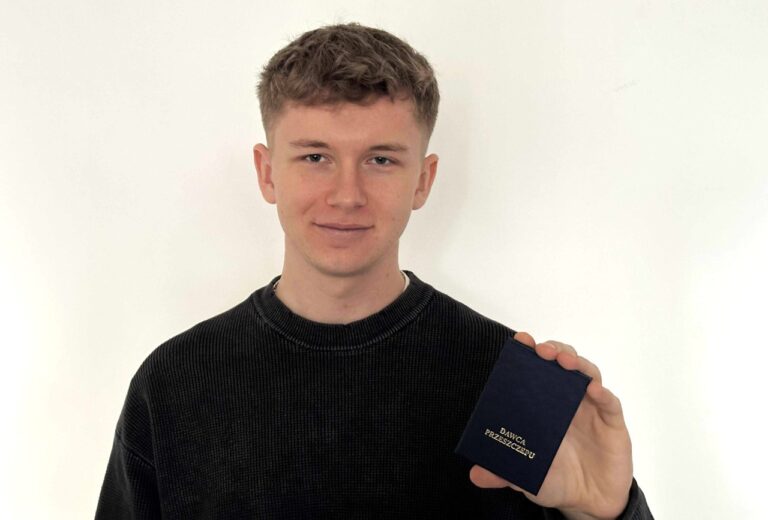 Wystarczył rok od zapisu w bazie dawców. Filip dał szansę na życie swojemu genetycznemu bliźniakowi