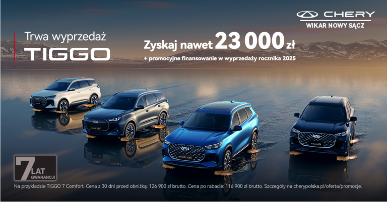 Chery podbija Nowy Sącz: Miesiąc sukcesów i technologiczna ofensywa chińskiego giganta