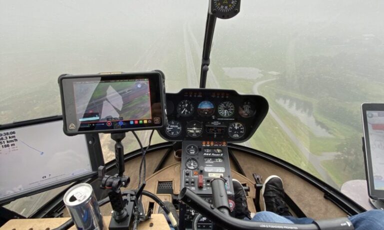 Helikopter krąży nad regionem. Nie ma powodu do obaw