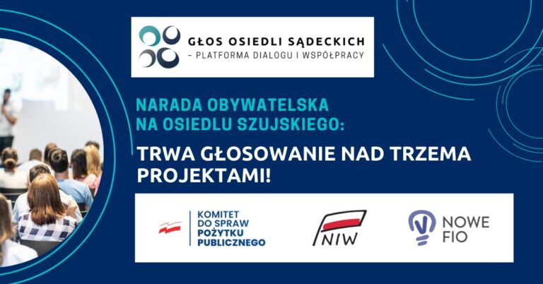 Narada Obywatelska na Szujskiego. Park i kort w centrum decyzji 