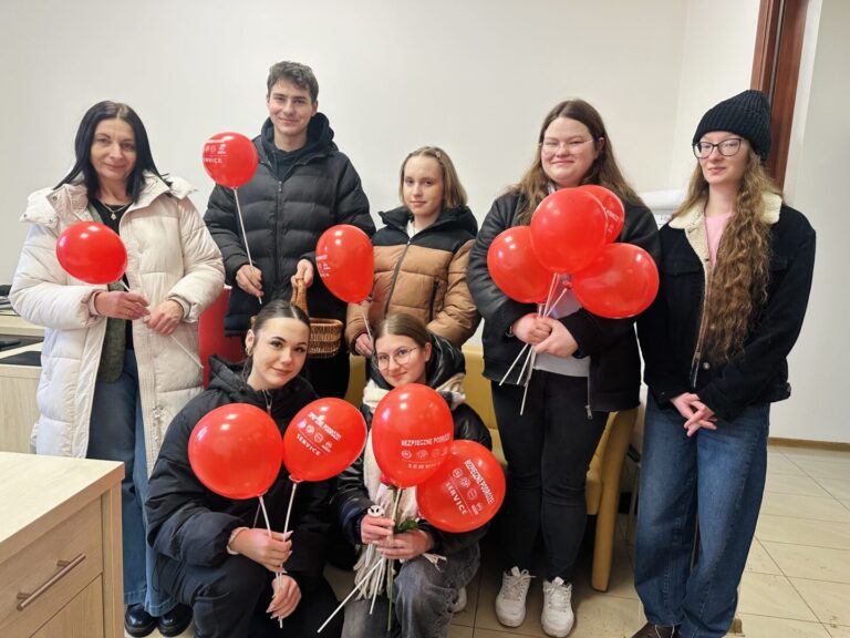Serduszkowe odwiedziny w redakcji DTS24. Miłość nie tylko w Walentynki