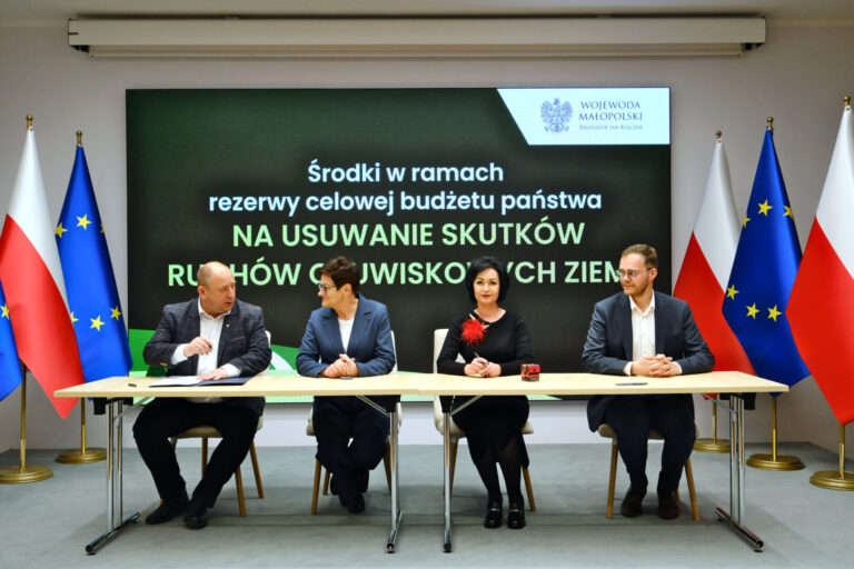 Miliony na walkę z osuwiskami. Na liście Nowy Sącz, Kamionka, Piwniczna…