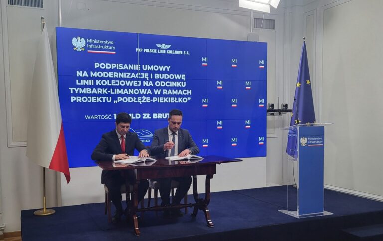 Podłęże-Piekiełko z kolejnym krokiem w przód. Na stole 1,6 mld