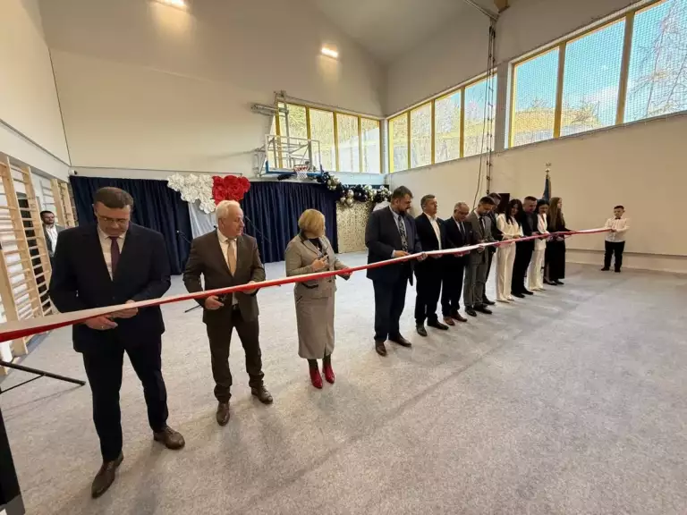 Uroczyste otwarcie sali gimnastycznej w Witowicach Dolnych