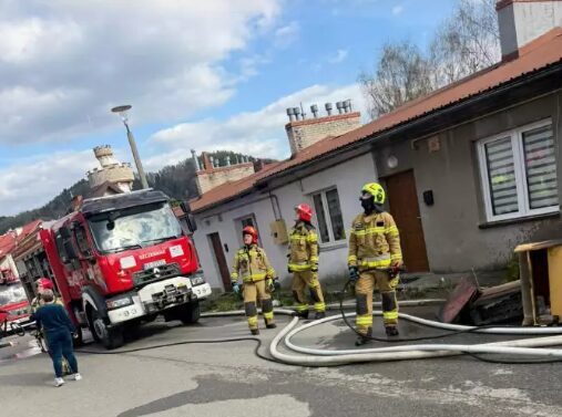 Tragiczny finał pożaru w Krynicy. Zmarł drugi mężczyzna
