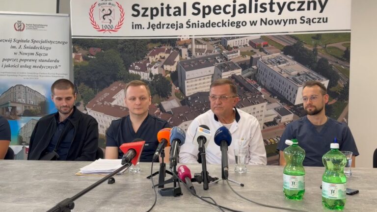 Sądeccy lekarze o kulisach walki o życie pana Jana