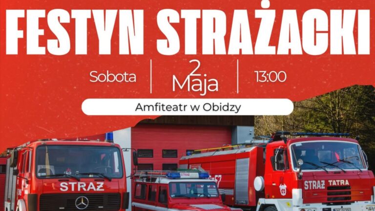 Wielki festyn w Obidzy. Strażacy zbierają na nowy wóz!