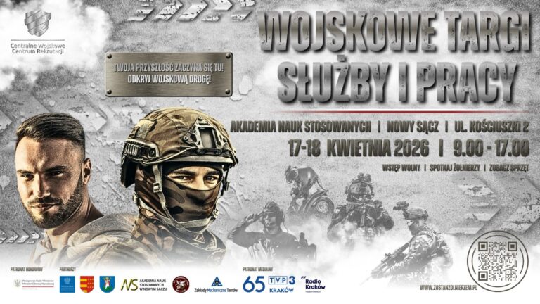 Militarne serce Polski zabije w Nowym Sączu! Już wkrótce Wojskowe Targi Służby i Pracy