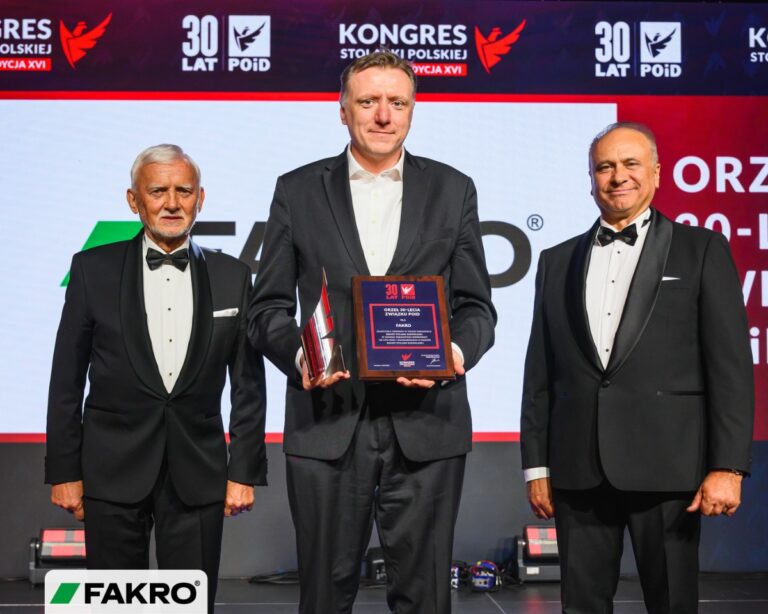 Kongres Stolarki Polskiej. FAKRO z trzema wyróżnieniami