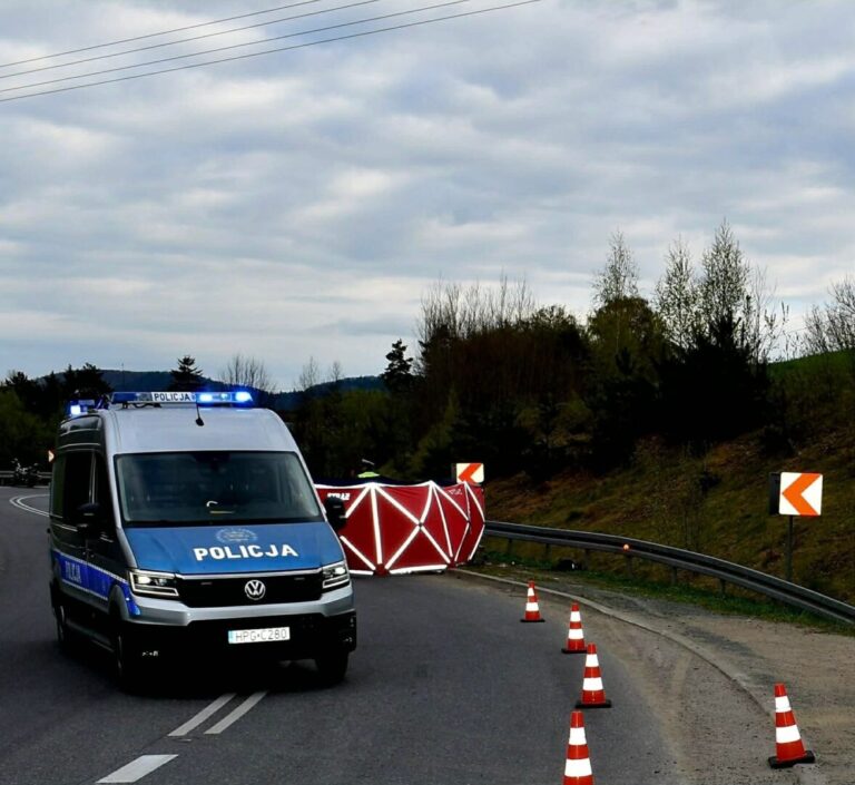 Śmiertelny wypadek w Laskowej. Są wstępne ustalenia