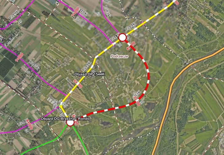 Zamknięcie kolejnego odcinka Obwodnicy Zachodniej Nowego Sącza