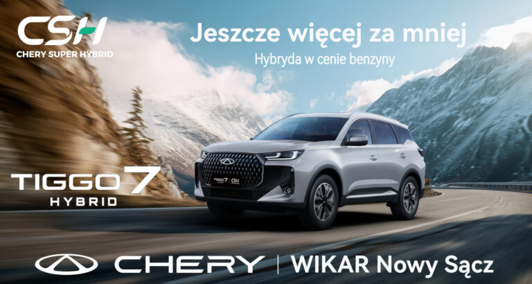 Jeszcze więcej za mniej z marką Chery. Hybryda w cenie benzyny – tego jeszcze nie było!