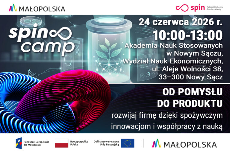 Od pomysłu do produktu. Warsztaty SPIN CAMP dla przedsiębiorców w Nowym Sączu