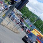 Wypadek na skrzyżowaniu w Grybowie. Tworzą się spore korki [AKTUALIZACJA]