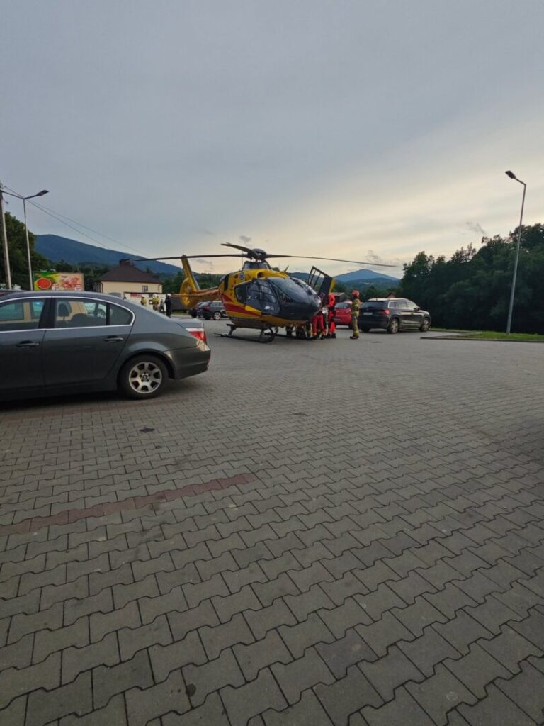 Wypadek na hulajnodze. W akcji LPR