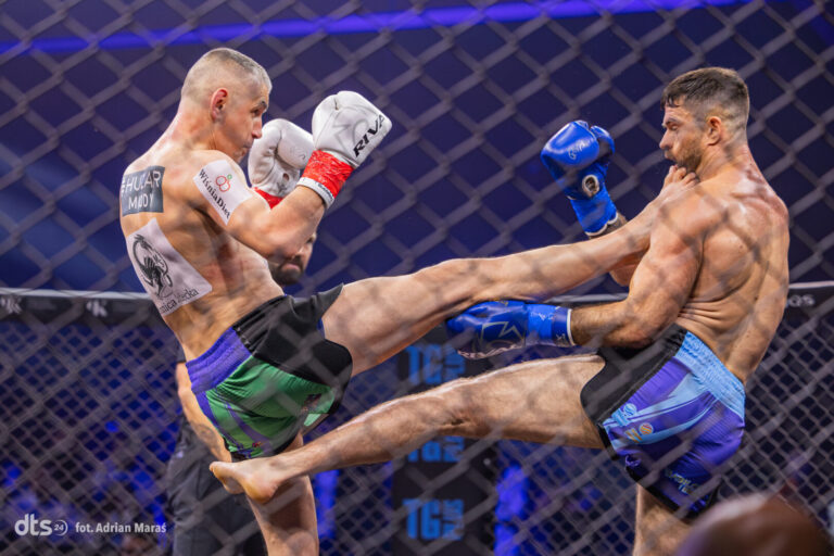 Rafał Dudek efektownie nokautuje! Noc wojowników w Amfiteatrze [FOTOGALERIA]