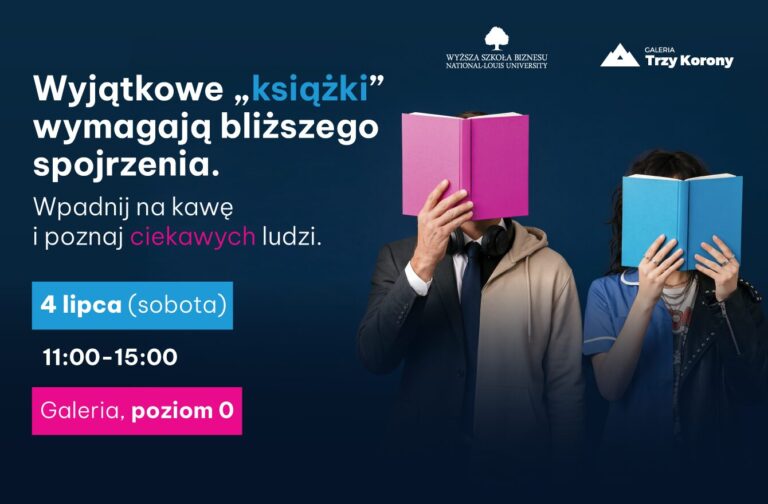 Żywa Biblioteka w Galerii Trzy Korony – spotkaj ludzi, których historie inspirują