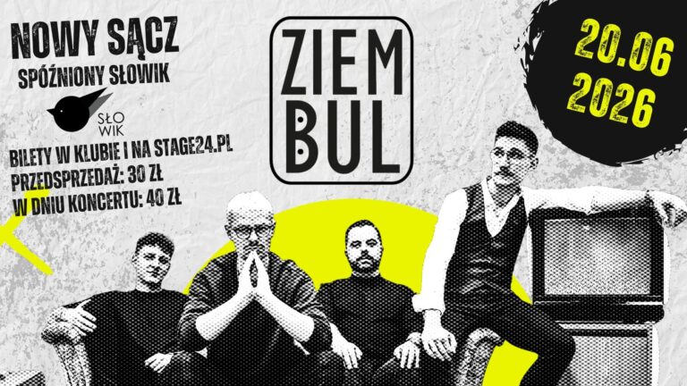 ZIEMBUL na letniej scenie Spóźnionego Słowika [ZAPOWIEDŹ]