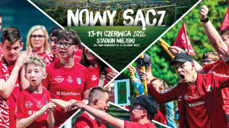 Piłka nożna bez barier. Na stadionie Sandecji trwa ogólnopolski turniej dla dzieci z niepełnosprawnościami