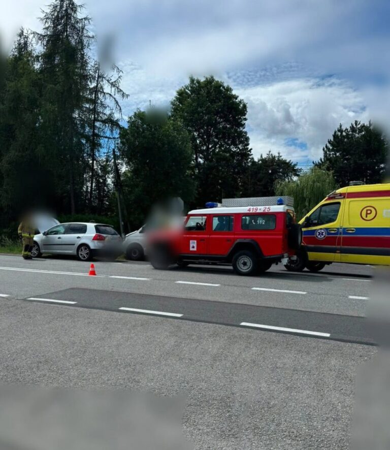 Kolizja na DK75. Ruch odbywa się wahadłowo
