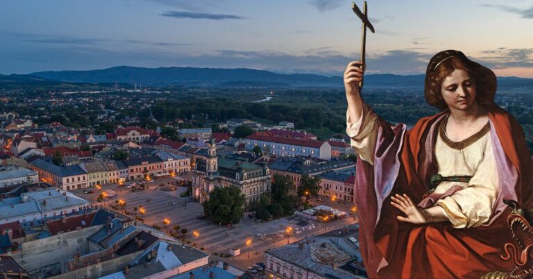 W Nowym Sączu smok przegrywa, a Małgorzaty dostają perły. Wyjątkowe spotkanie w ratuszu
