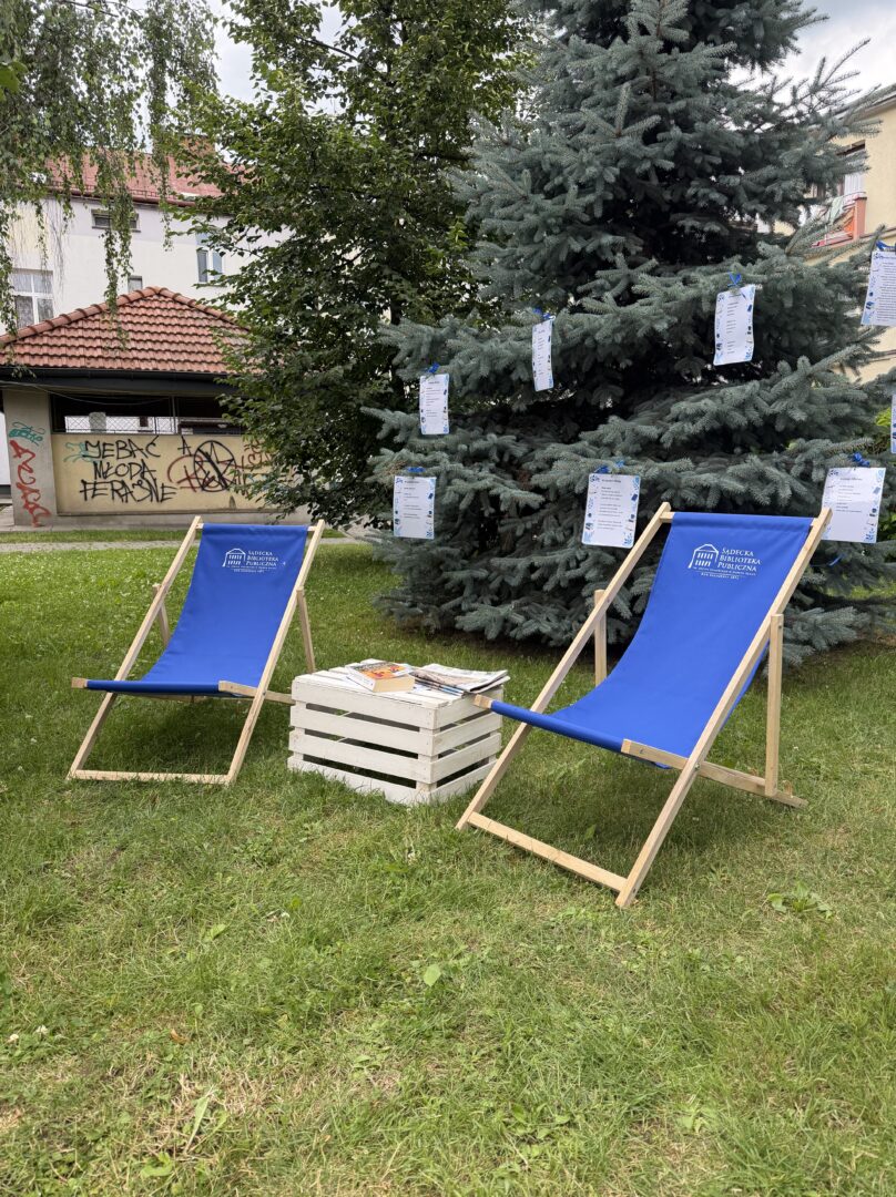 Biblioteczna strefa relaksu