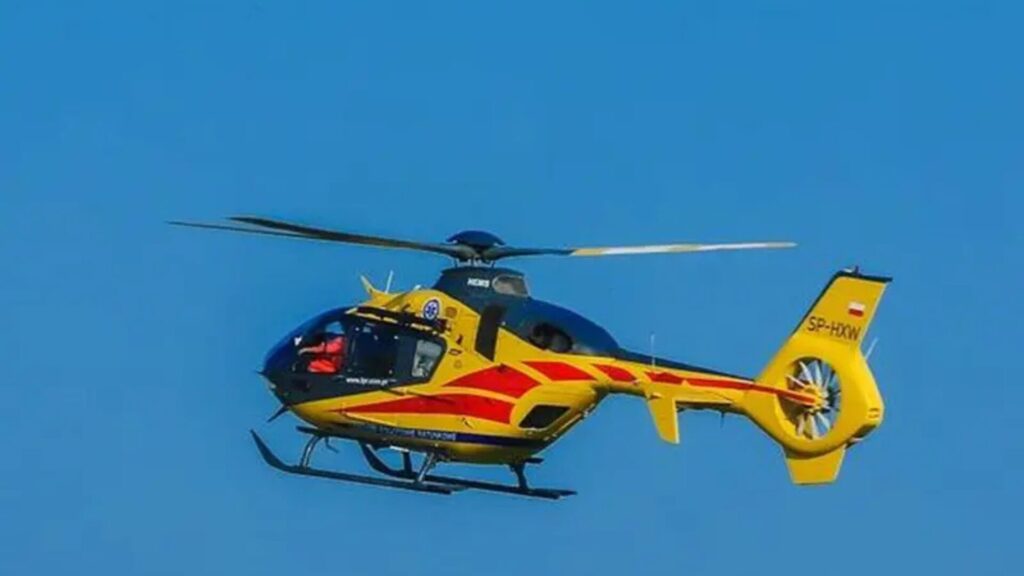 Lubomierz w powiecie limanowskim: wypadek 12-latki na rowerze elektrycznym. W akcji LPR
