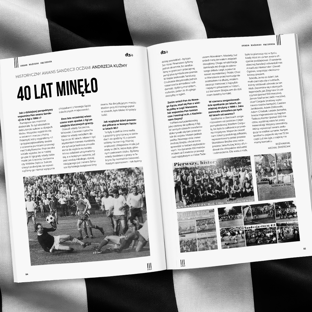 Sandecja – ogień pozytywnych emocji i nadziei